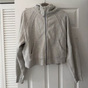 Lululemon Gray Zip-Up Hoodie
